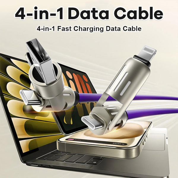 ChargeChain 240W Fast Charging Two-to-Two Data Cable